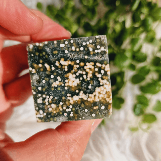 8th Vein Ocean Jasper Cubes