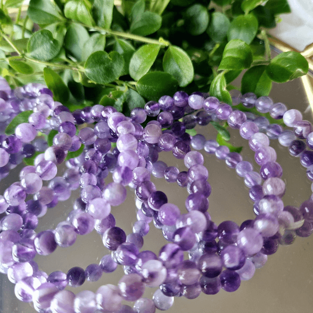 Dream Amethyst 6mm beaded bracelet 