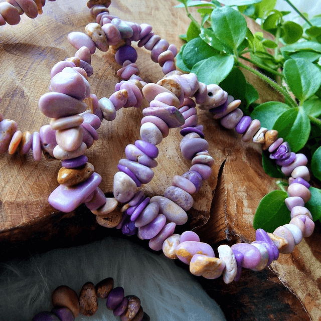 Phosphosidarite chip bracelet 