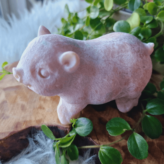 Pink Opal Pig Matt