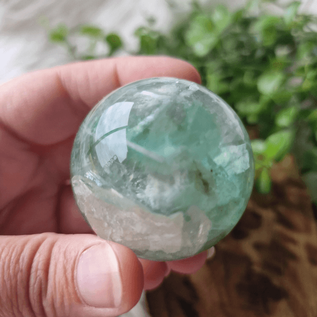 Fluorite sphere