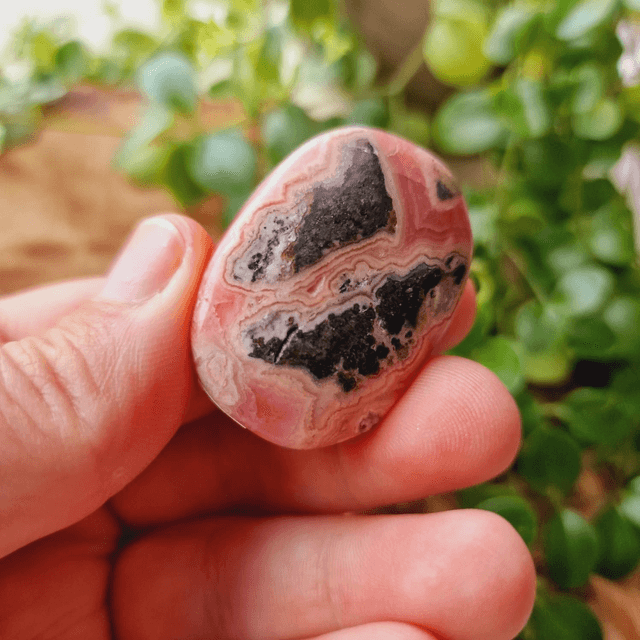 Rhodochrosite Small Palm Stone 