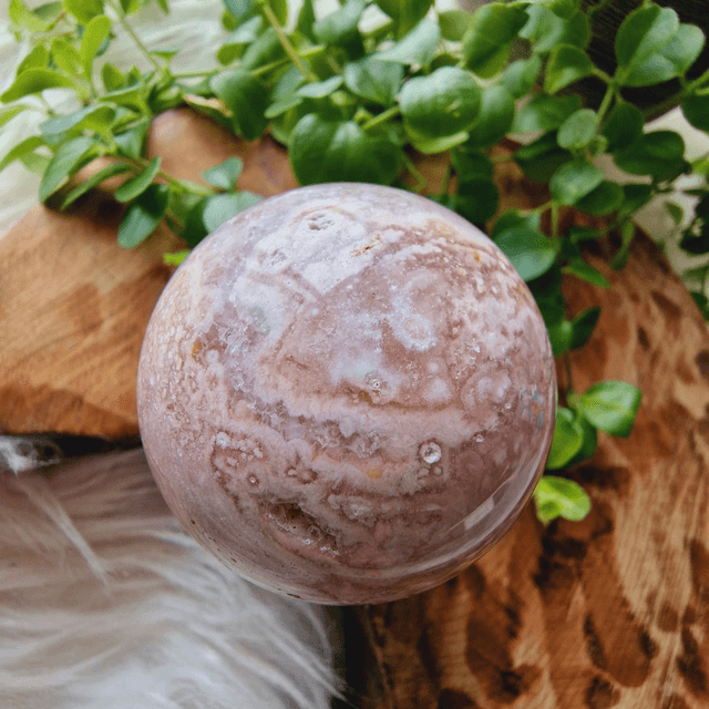Pink Amethyst Sphere - G 205g 