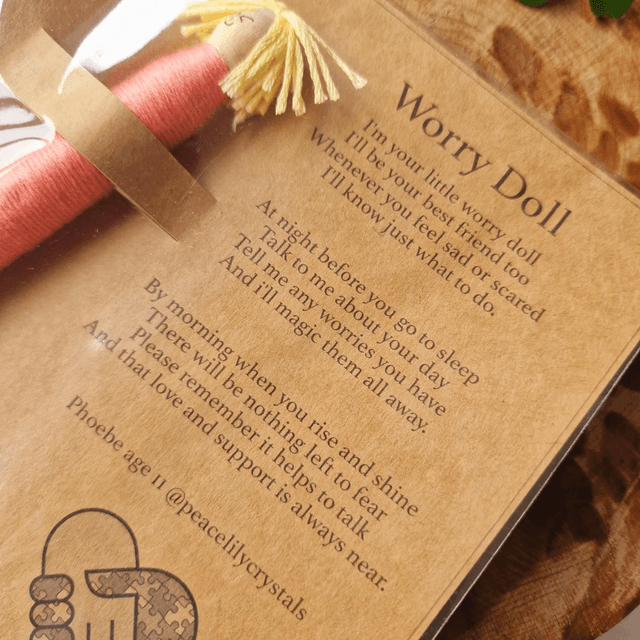 Worry Doll Handcrafted By Phoebe Whitburn 