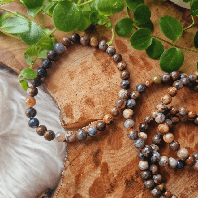 Pietersite 6mm Beaded Bracelet 