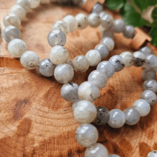 Labradorite Beaded Bracelet 