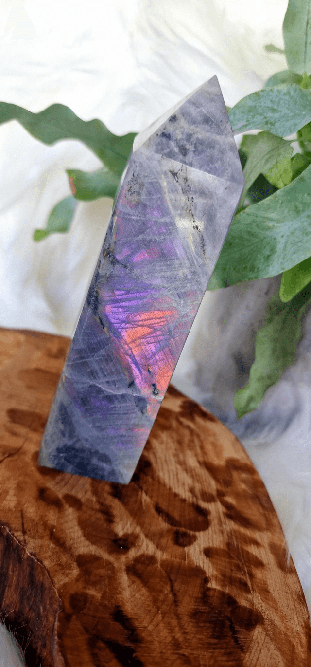 Labradorite tower 4 sided 