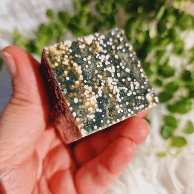 8th Vein Ocean Jasper Cubes