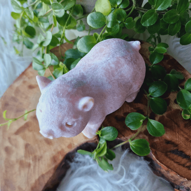 Pink Opal Pig Matt