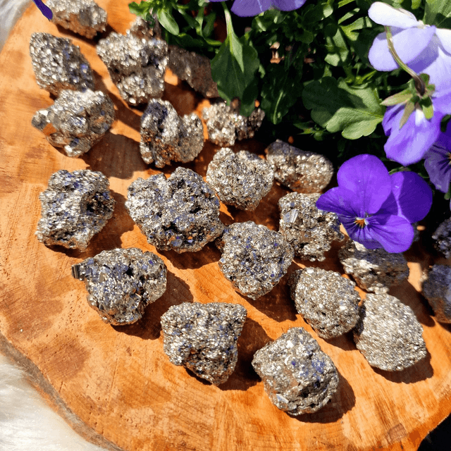 Pyrite Raw Small Cluster 