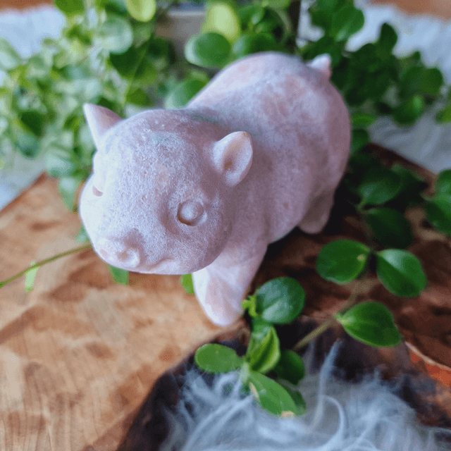 Pink Opal Pig Matt