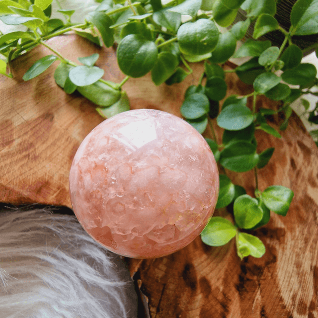 Pink Amethyst Small Sphere - A 88g
