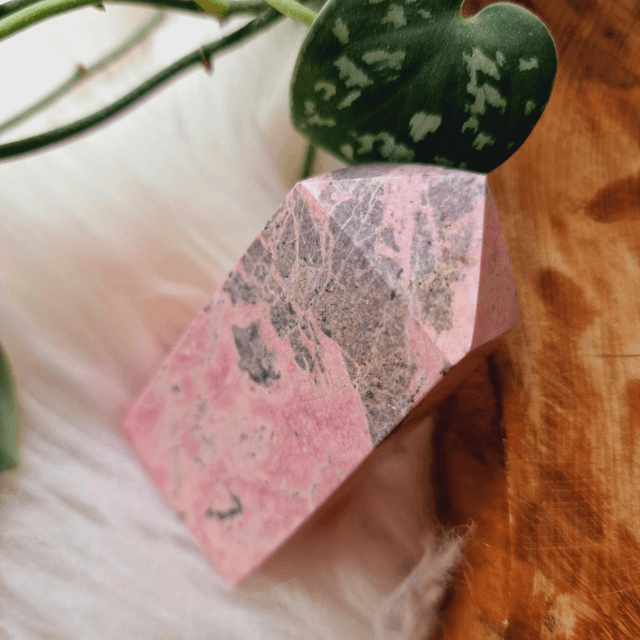 Peruvian Rhodonite Point 