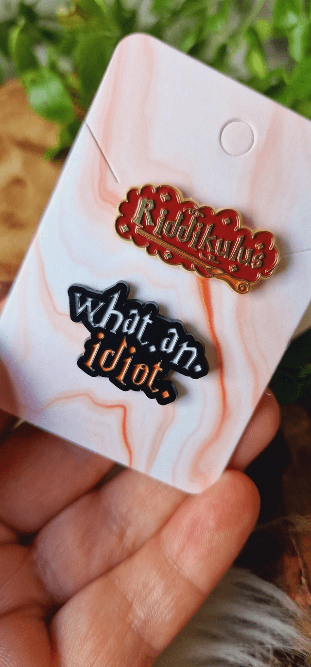 Harry Potter Red Pin Badges
