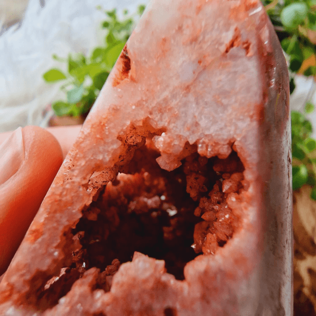 Pink Amethyst Point 132g