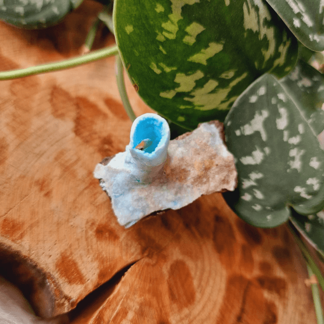 Blue Aragonite Raw Stalactite