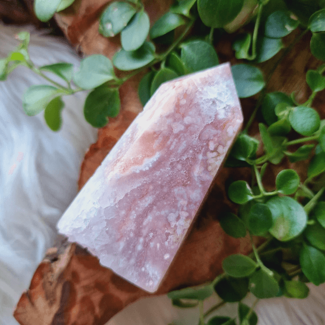 Pink Amethyst point 