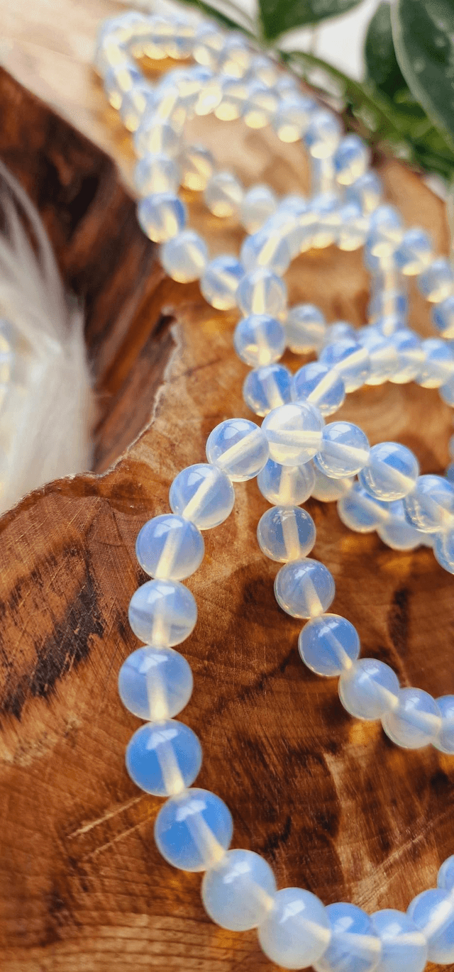 Opalite Beaded Bracelet (Man-made)