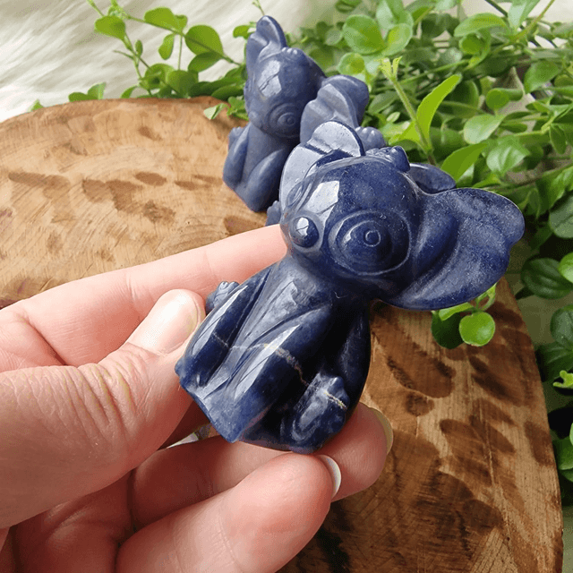 Blue Aventurine Crystal Character 