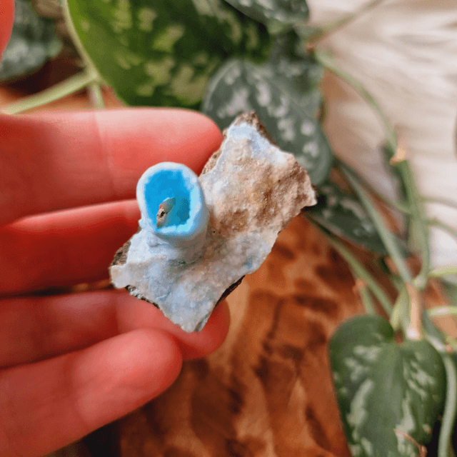 Blue Aragonite Raw Stalactite