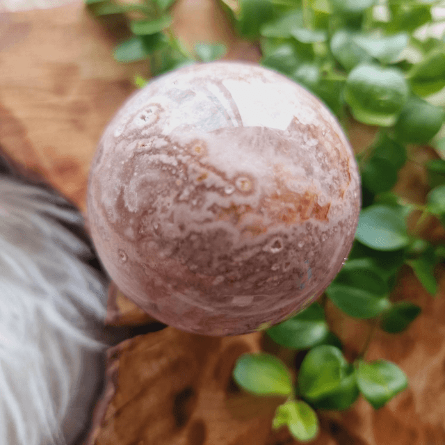 Pink Amethyst Sphere - G 205g 