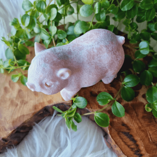 Pink Opal Pig Matt