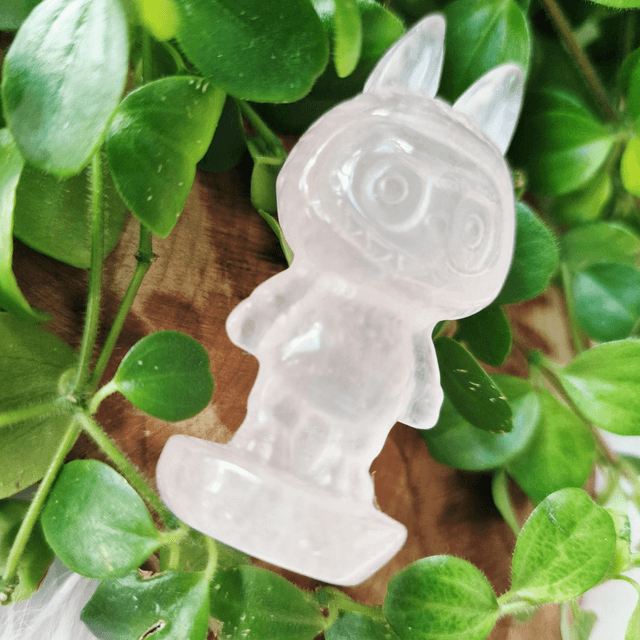 Rose quartz Labubu 