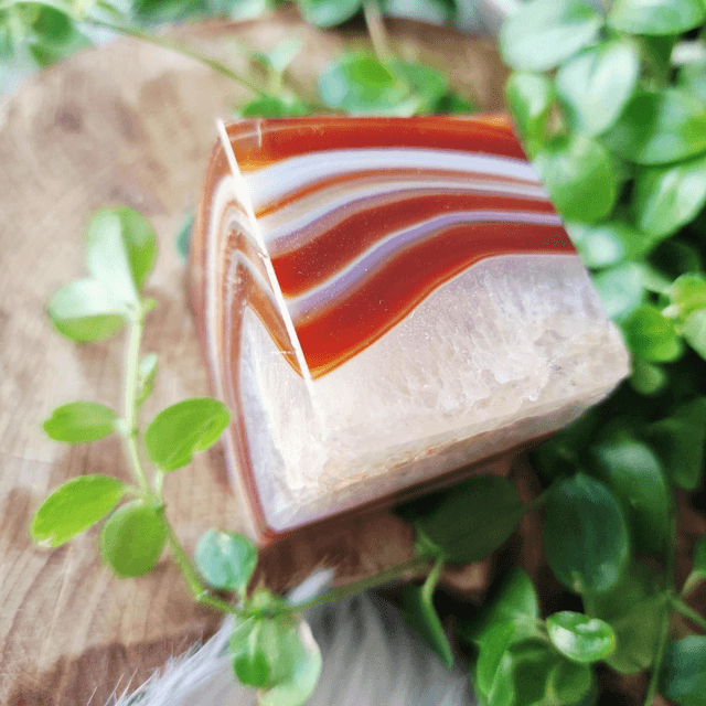 Sardonyx cube 