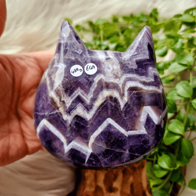 Dream Amethyst Large Cat Bowl 