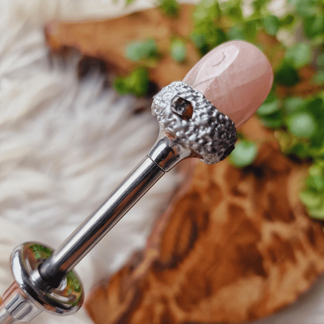 Tea/Bath Strainer With Crystals