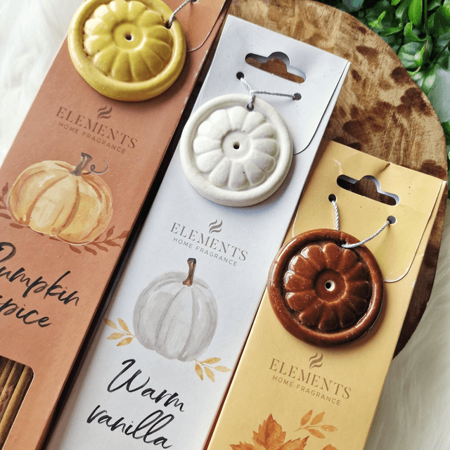 Elements Insence sticks with ceramic holder 