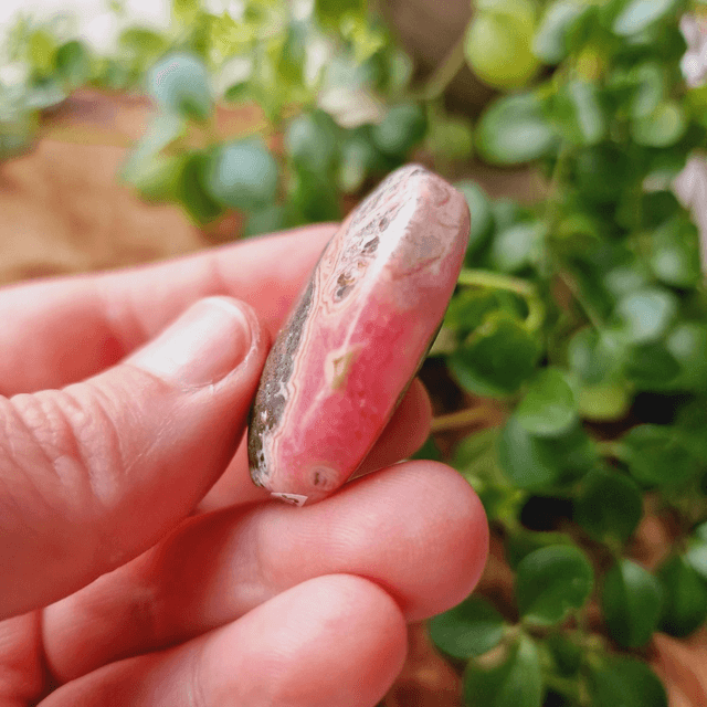 Rhodochrosite Small Palm Stone 