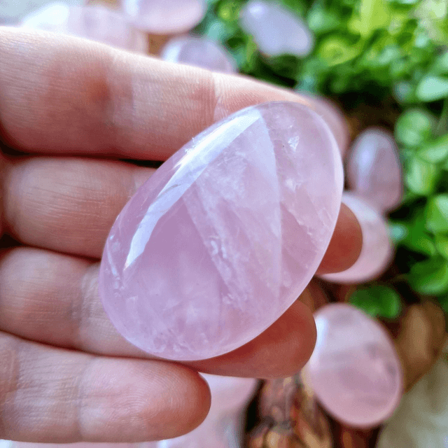 Rose Quartz Small Palm