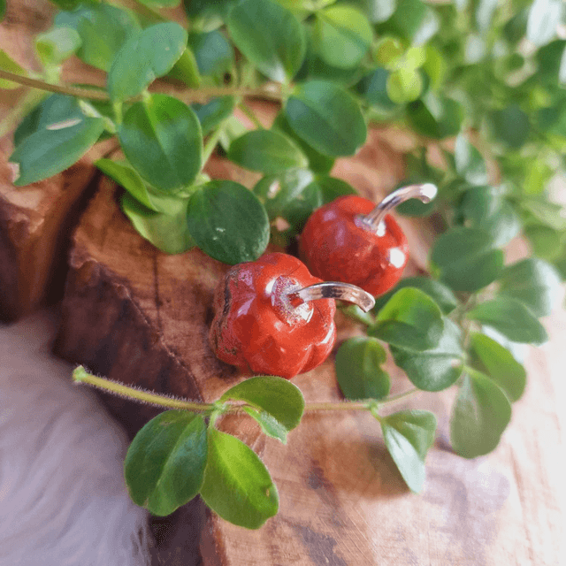  Red Jasper Mini Pumpkin 