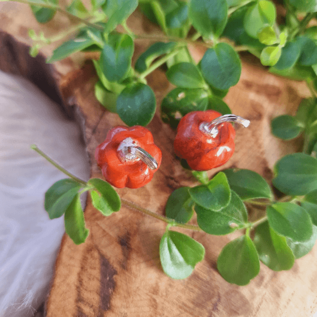  Red Jasper Mini Pumpkin 