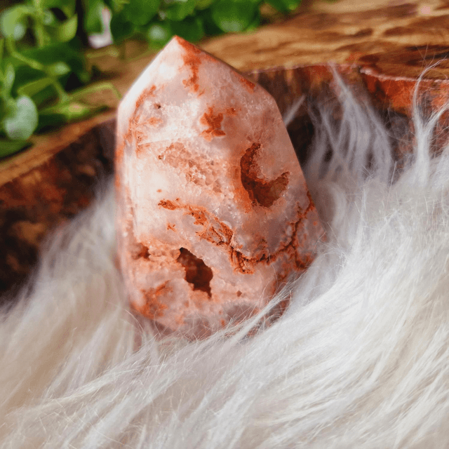 Pink Amethyst Point 154g
