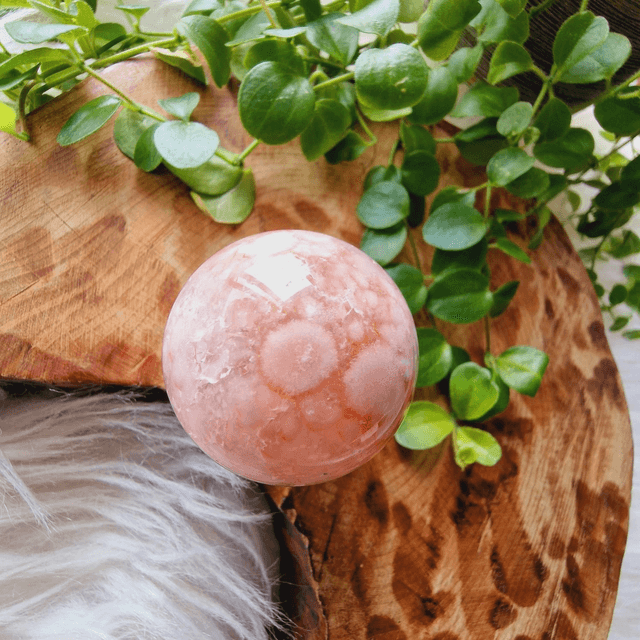 Pink Amethyst Small Sphere - A 88g