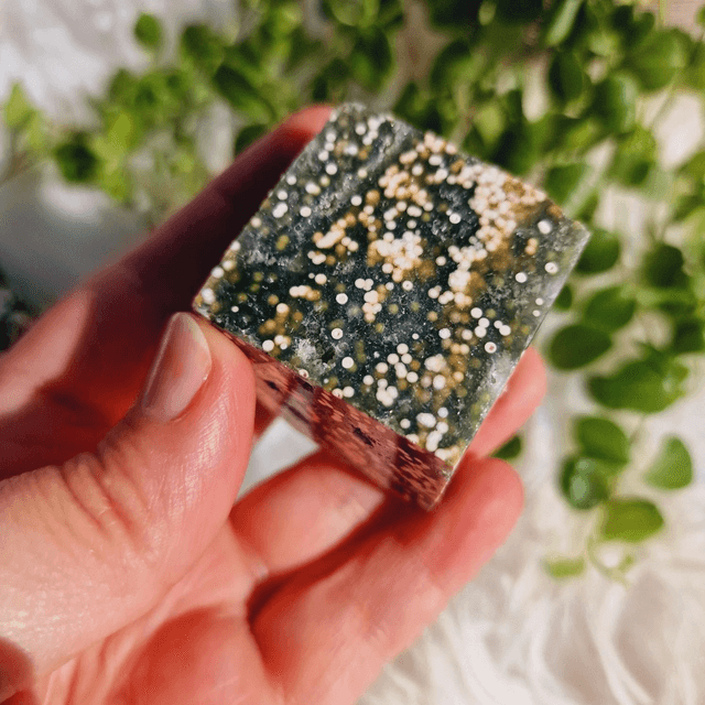 8th Vein Ocean Jasper Cubes
