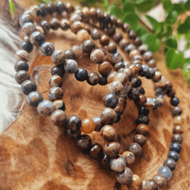 Pietersite 6mm Beaded Bracelet 