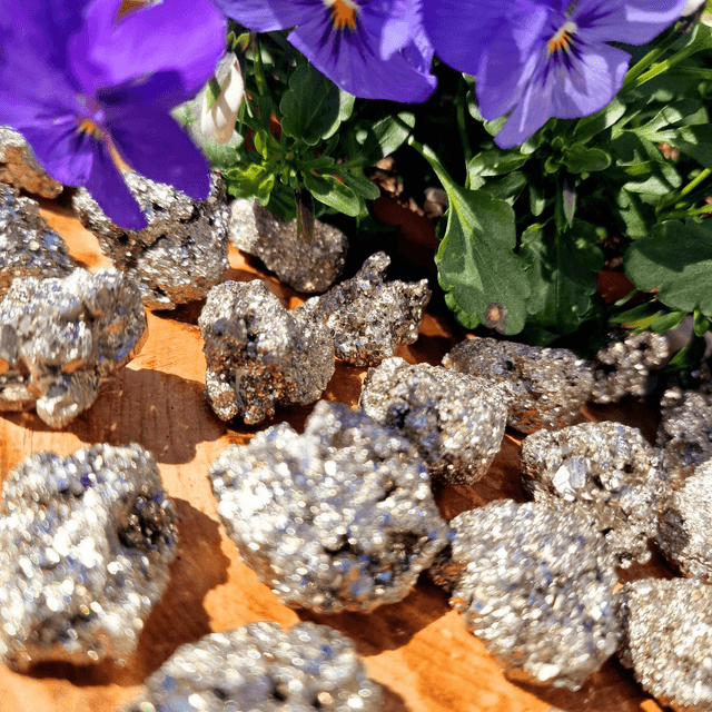 Pyrite Raw Small Cluster 