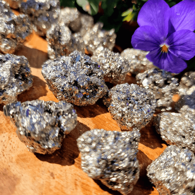 Pyrite Raw Small Cluster 