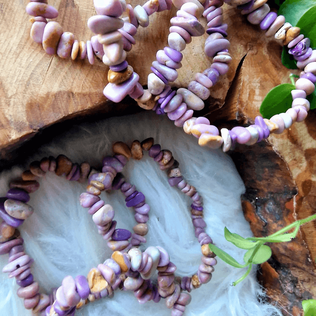 Phosphosidarite chip bracelet 