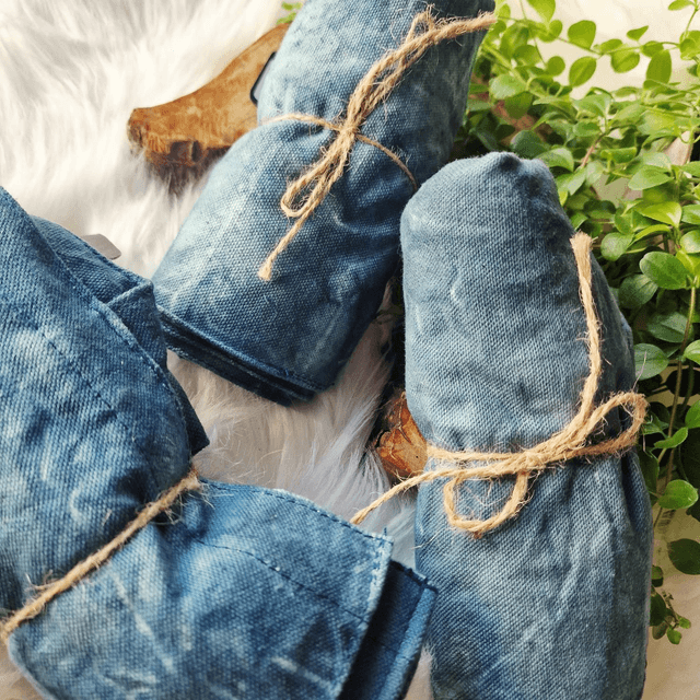HopHare 100% Tote Bag Blue 