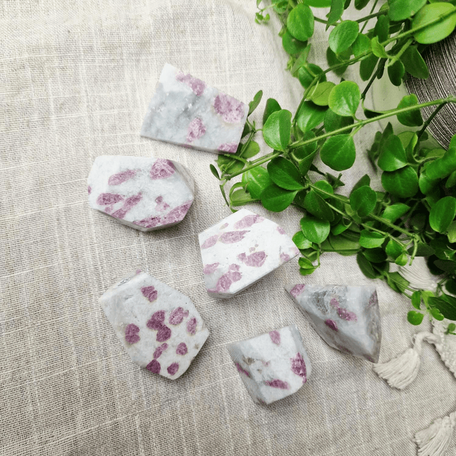 Pink Tourmaline freeforms 