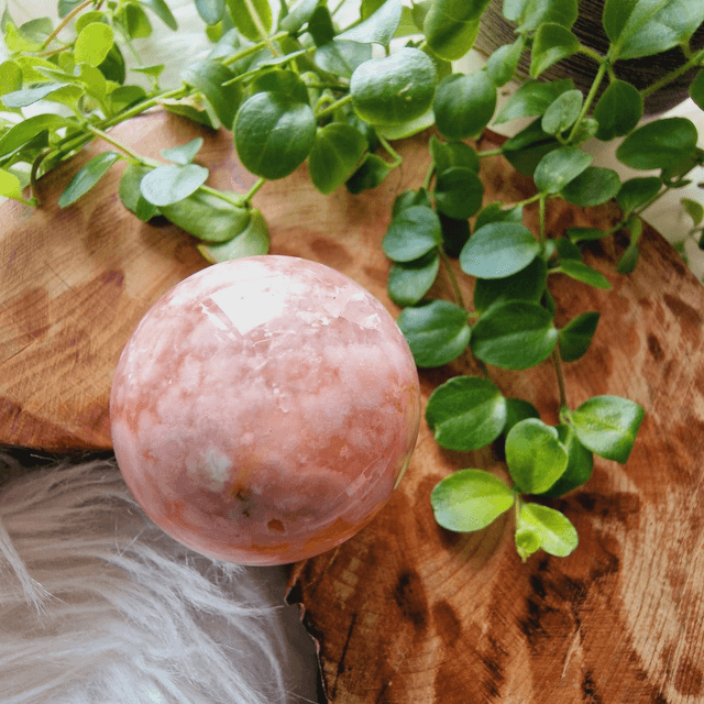 Pink Amethyst Small Sphere - A 88g