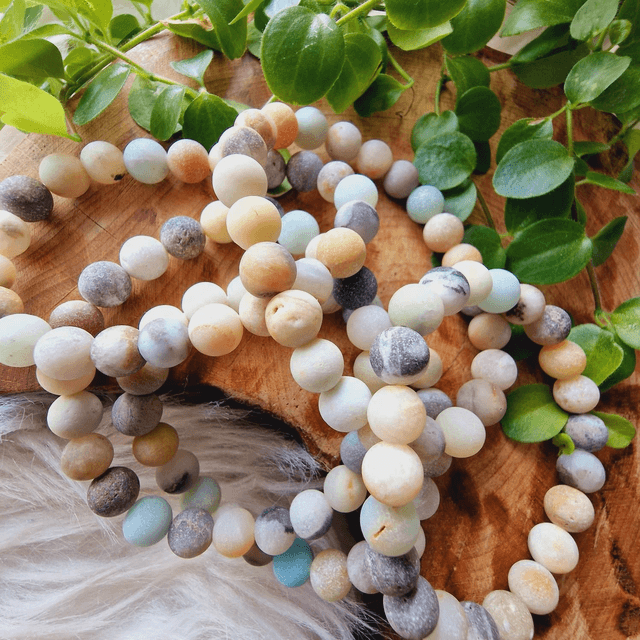 Amazonite Rainbow 8mm Beaded Bracelet 