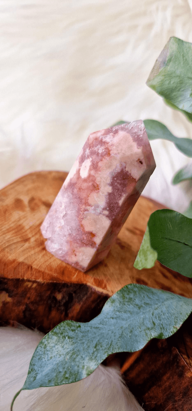 Pink Amethyst Point 