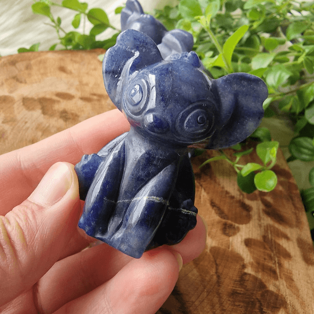 Blue Aventurine Crystal Character 
