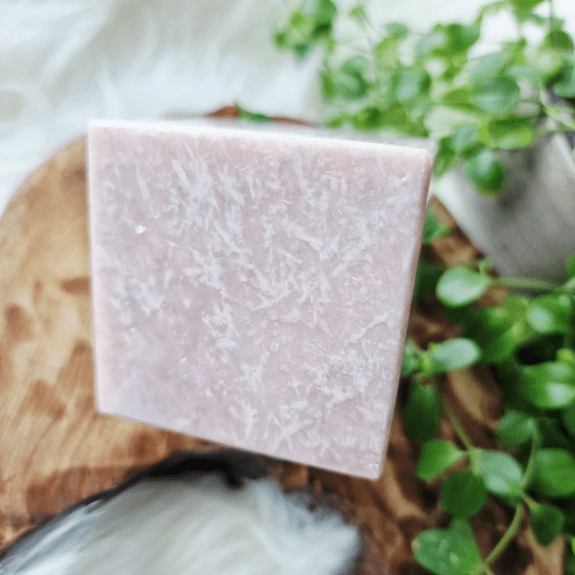 Pink Opal Cube 