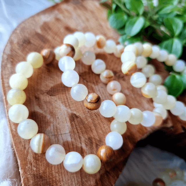 Afghan Jade 8mm Beaded Bracelet 